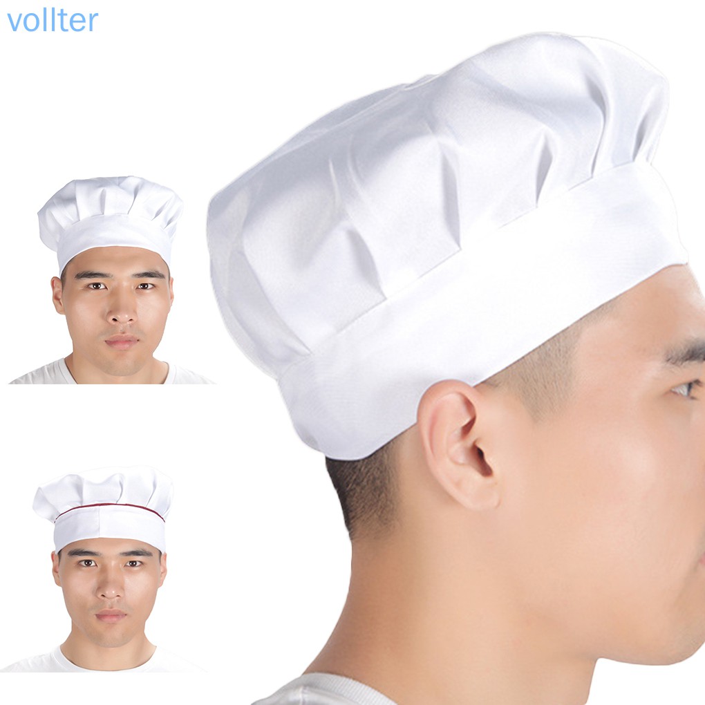 Mũ đầu bếp chuyên nghiệp cho người lớn
