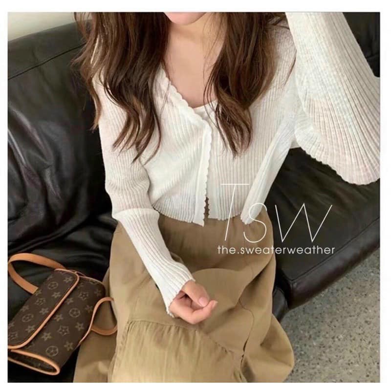 Áo khoác len siêu mỏng 1 cúc lạ mã 70068 (kèm ảnh thật và video) | BigBuy360 - bigbuy360.vn