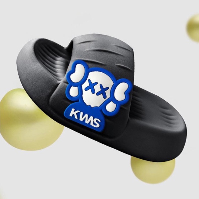 Dép bánh mì nữ KWAS đế cao 4.5 cm đúc nguyên khối nhẹ êm giá rẻ hottrend 2022