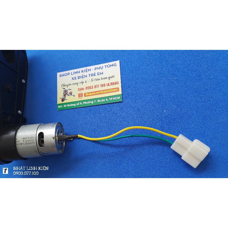 Động cơ điện 12V thay thế ôtô điện trẻ em