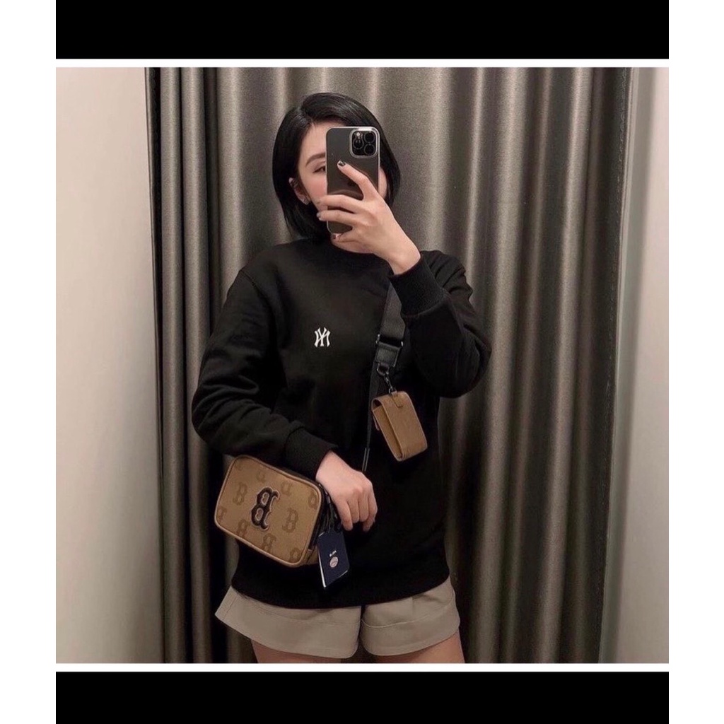 Túi set đôi ny thêu hot trend đeo chéo nữ đẹp giá rẻ đi chơi phong cách thời trang hàn quốc dễ thương cute DC288