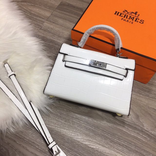 Túi xách tag bạc mini