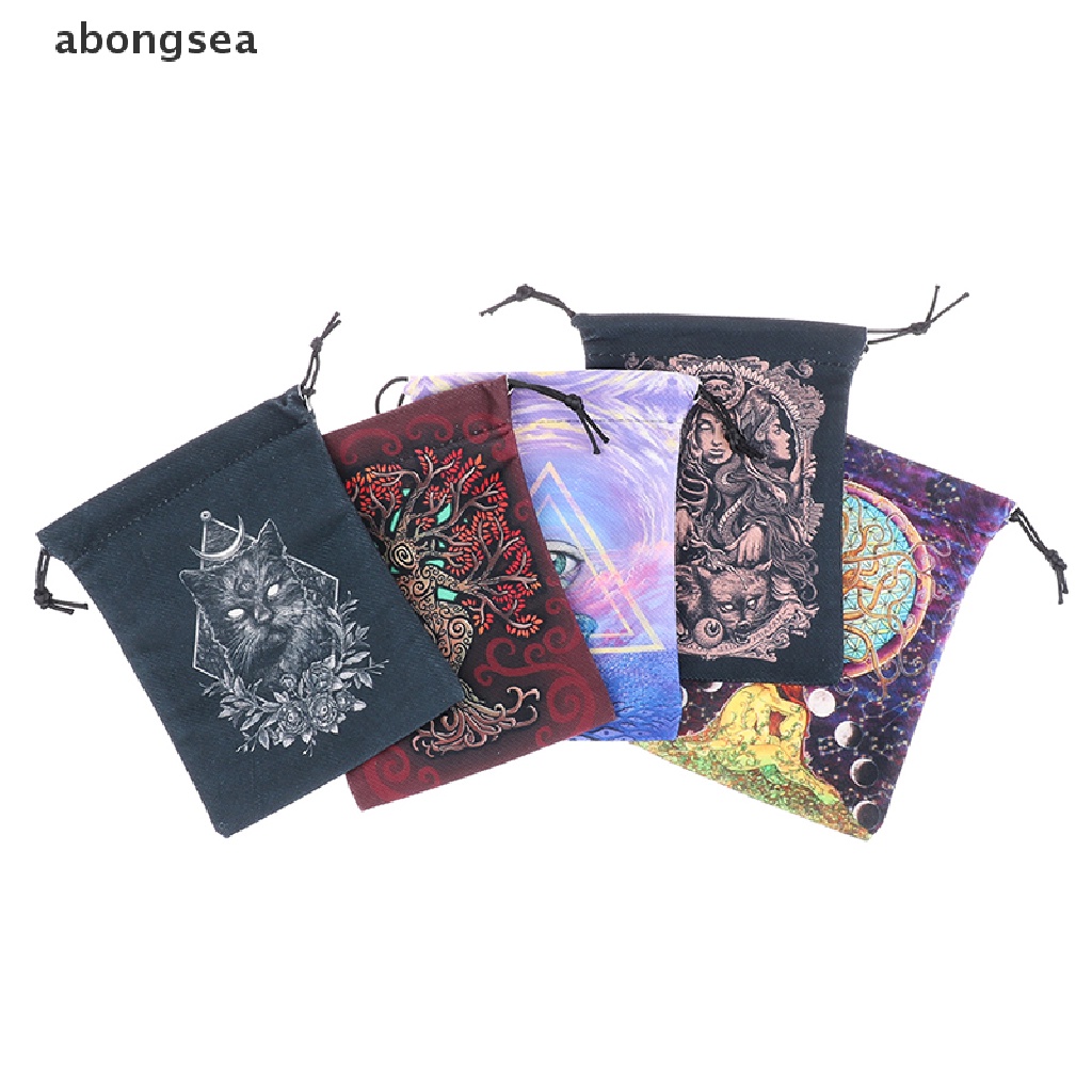 Túi Nhung Hai Mặt Đựng Bài tarot Kích Thước 13x18cm