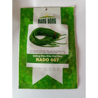 Hạt giống đậu đũa hạt đen Rạng Đông