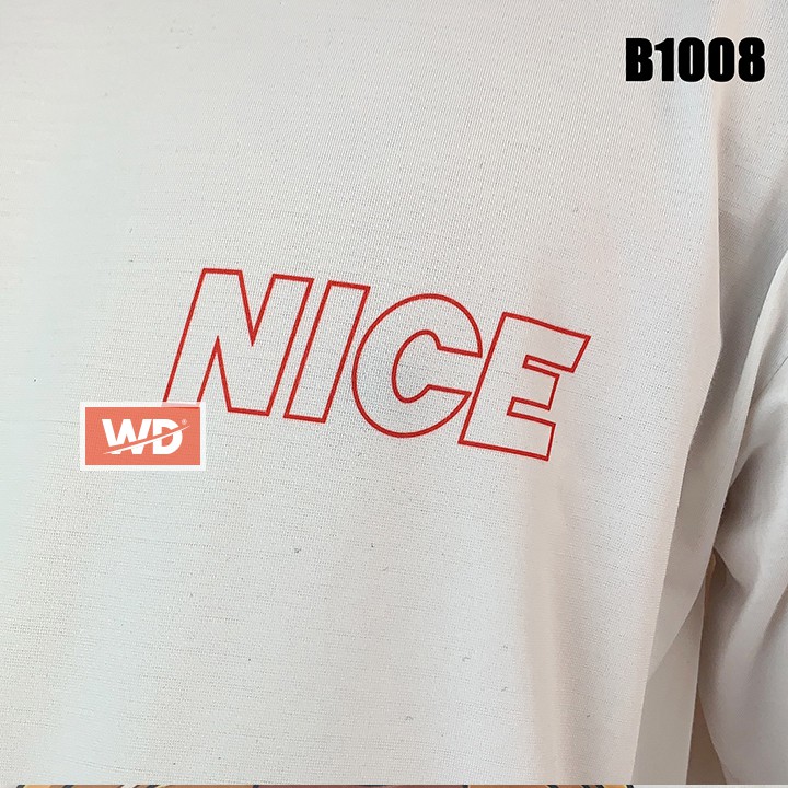 Áo thun dài tay mùa thu đông Wado cho nam nữ chất cotton mềm mịn dáng áo oversize, in hình mã B1008 | BigBuy360 - bigbuy360.vn