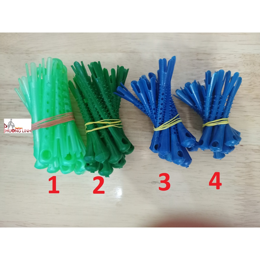 12 Trục Xương Gà uốn tóc loại nhỏ dùng để uốn xoăn nhiều
