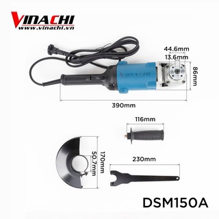 Máy mài góc - máy mài góc dongcheng dsm150a có khả năng chịu lực va đập tốt