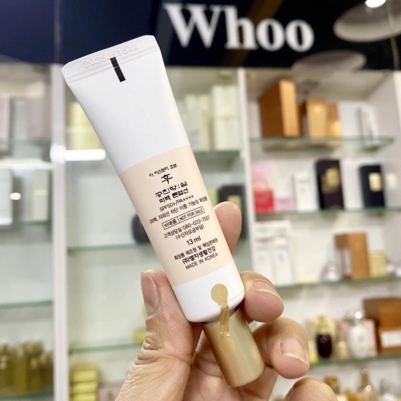 Set chống nắng Whoo Radiant White Tone Up Sunscreen SPF50+/ PA++++ - Chuẩn chính hãng LG Hàn Quốc