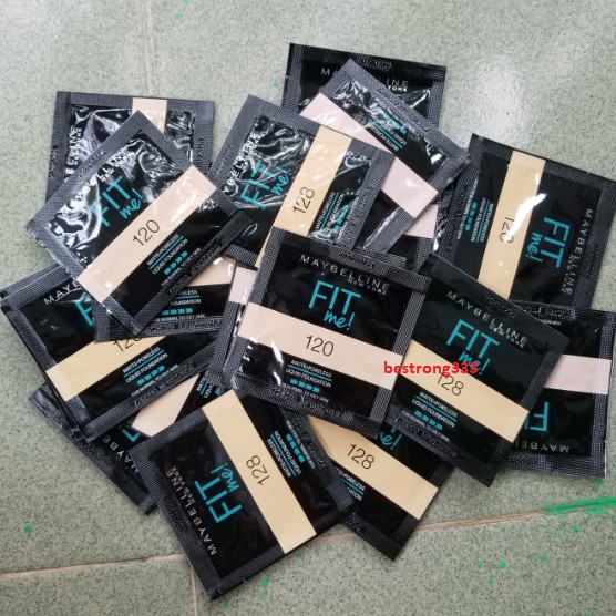 [MẪU THỬ] Kem Nền Mịn Nhẹ Kiềm Dầu Fit Me Maybelline New York Matte Poreless Foundation 1.5ml