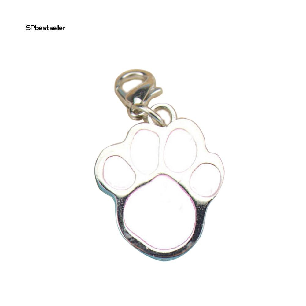 Móc khóa hình dấu chân chó xinh xắn đáng yêu