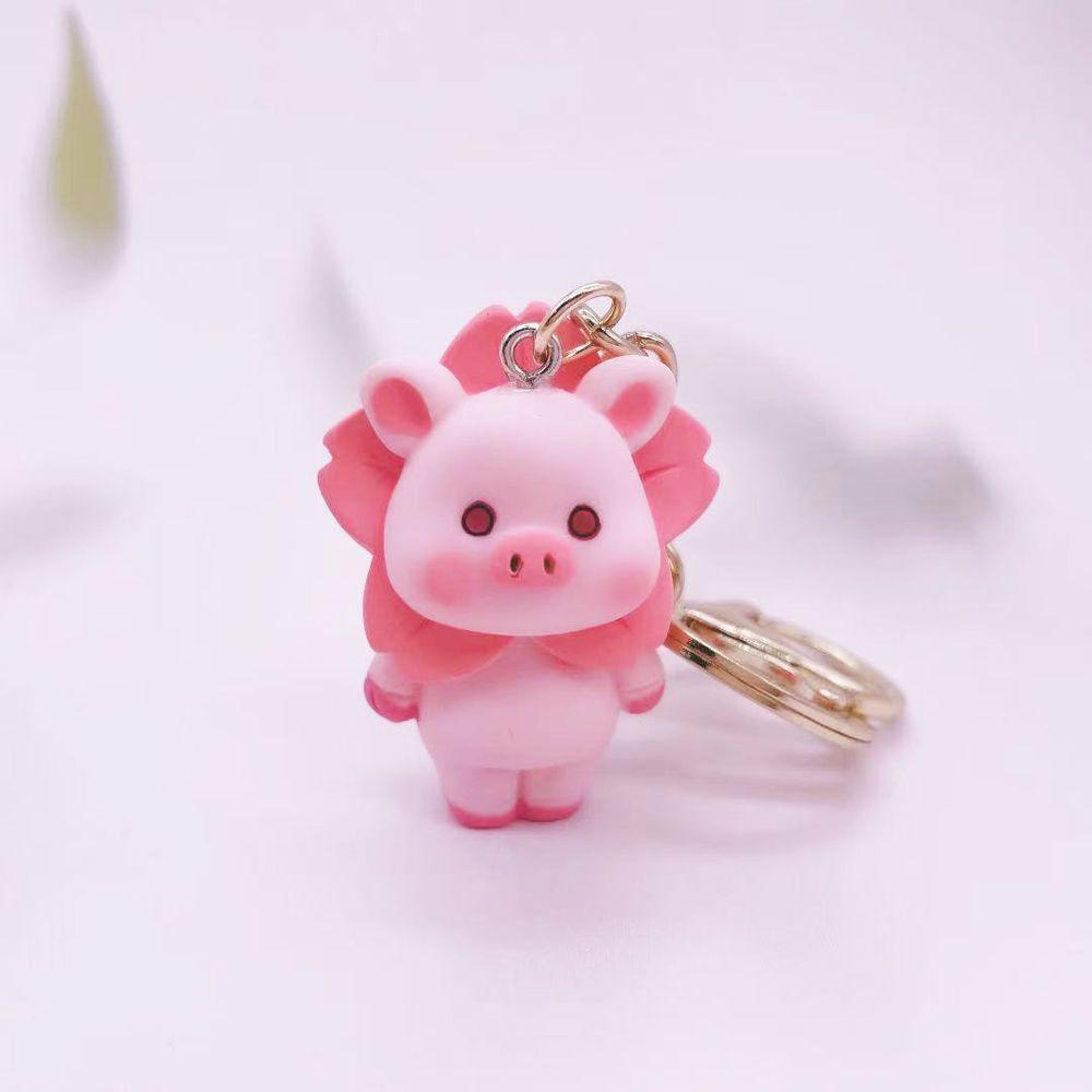 Móc Khóa Hình Heo Hồng Dễ Thương Dùng Làm Quà Tặng