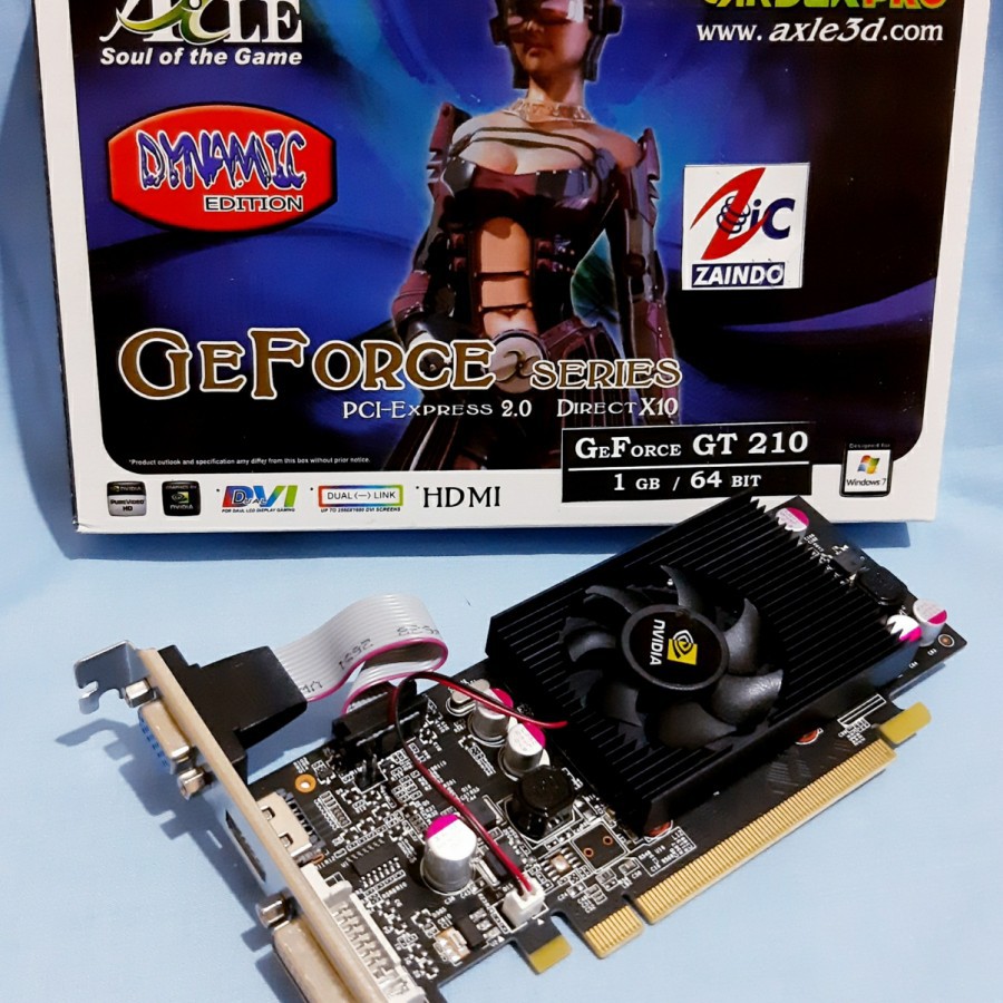 Trục Gt210 Vga Cardex 1gb Ddr3 64bit, Vga Gt210 Cardex 1g 64bit Ddr3 Mới