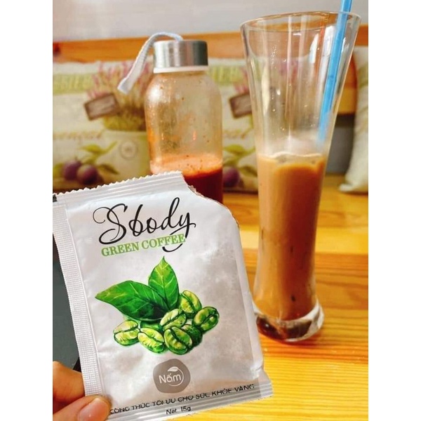 1 Gói lẻ dùng thử Cà Phê SBODY GREEN chính hãng 100%