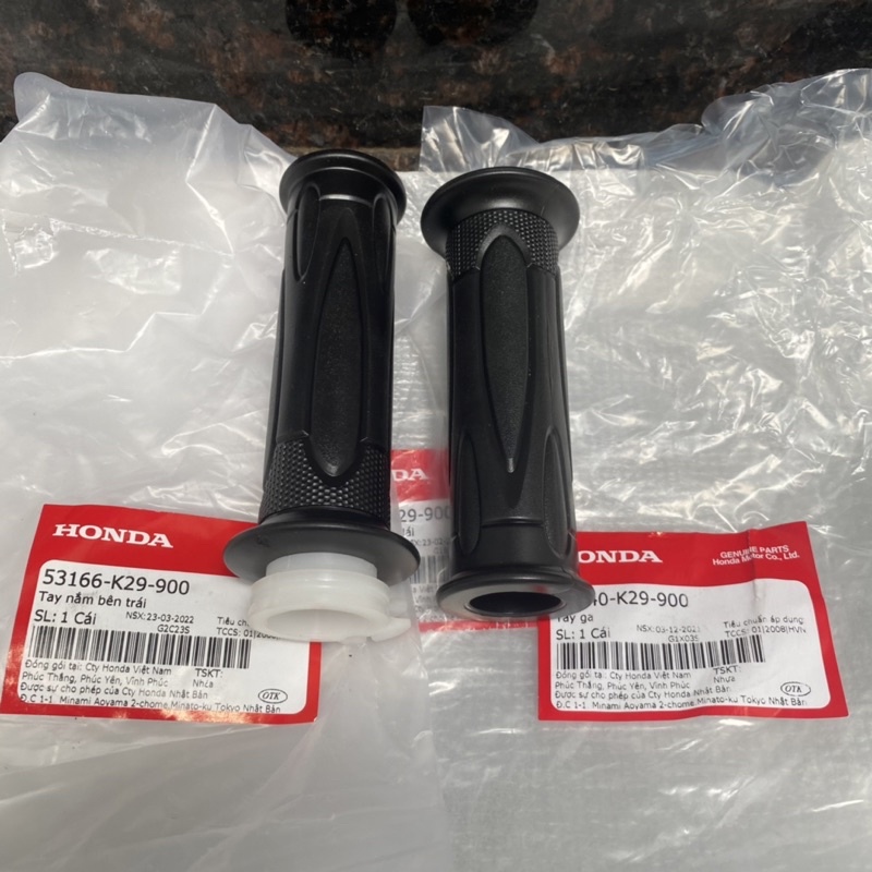 Bao tay cầm lắm nắm sh mode kèm gù inox xịn chính hãng Honda cho wave 2023