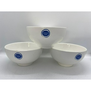 Bát cơm, chén cơm sứ tráng men hoa đào đỏ