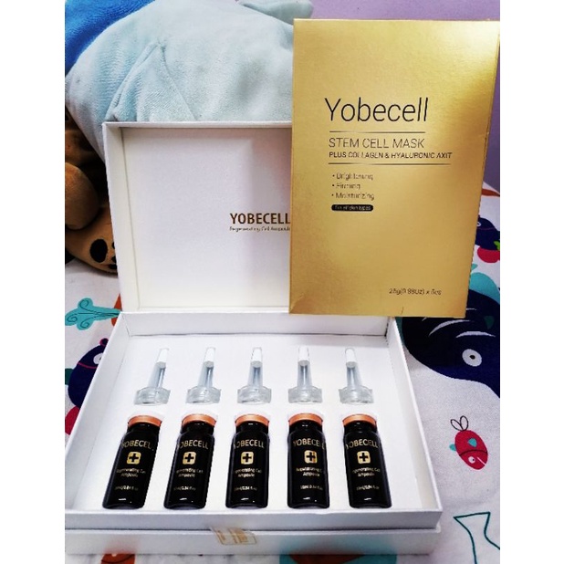 Tinh Chất Tế bào gốc Yobe tặng 1 hộp mặt nạ Yobe trong tháng 12