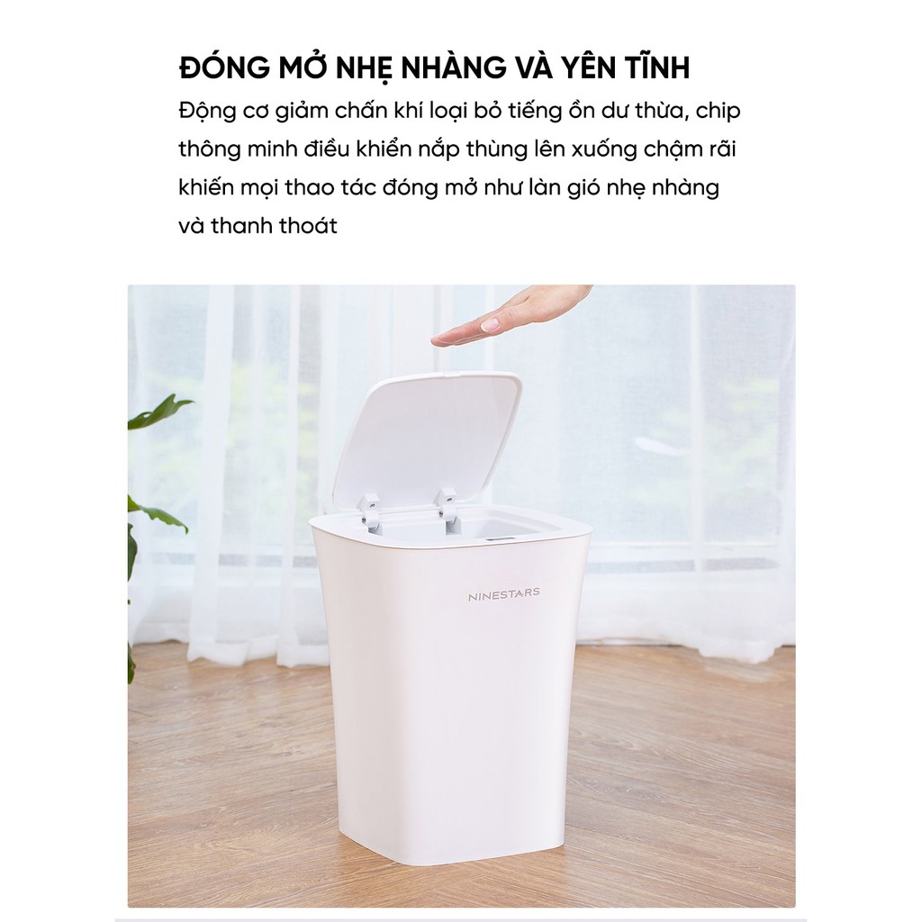 Thùng rác cảm biến hồng ngoại Xiaomi NINESTARS DZT-10-11S