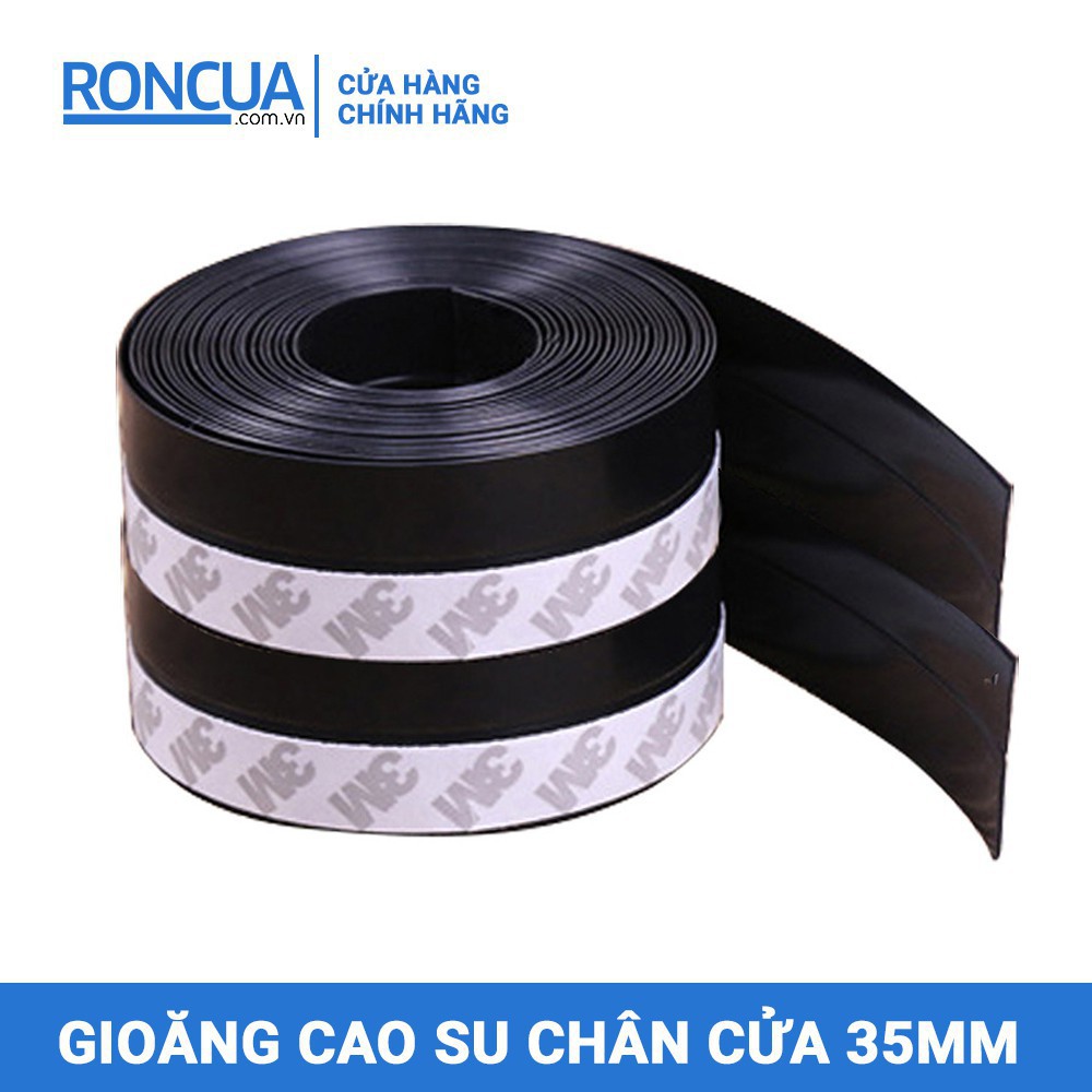 [⚡️SALE⚡️]  Gioăng cao su chân cửa ngăn bụi, côn trùng hiệu quả tích hợp  sẵn keo 3m