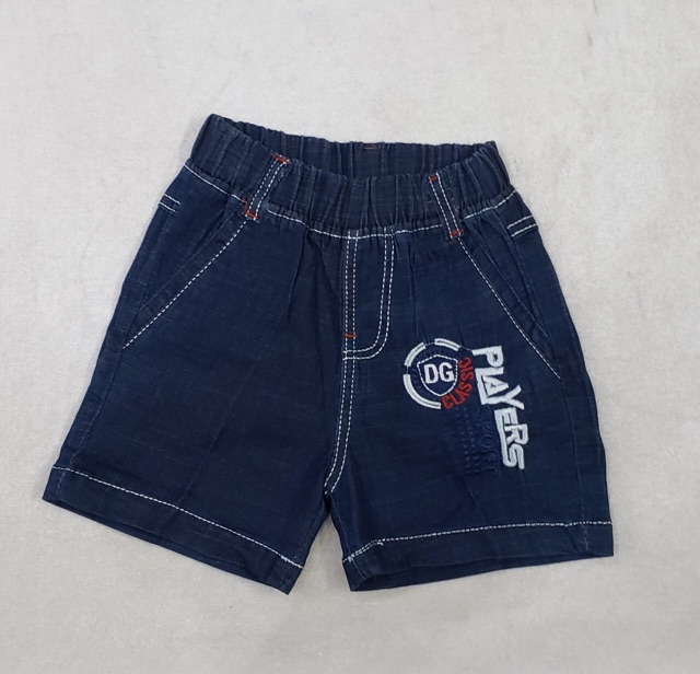 Quần short jeans mềm bé trai 10kg -19kg