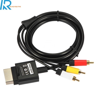 Dây Cáp Âm Thanh Video Av Rca Cho Xbox 360 Slim 1.8m