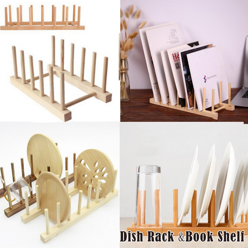 kệ gỗ Để Chén Dĩa Tiện Lợi Cho Nhà Bếp