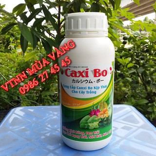 Phân bón lá cao cấp CANXI BO hoa hồng to tươi lâu chống rụng hoa 500ml
