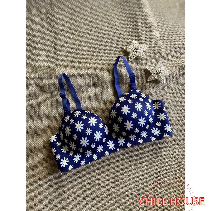 ÁO LÓT SU QUẢ CHÉO HOA CÚC HOẠ MI KHÔNG GỌNG MÃ MỚI | BigBuy360 - bigbuy360.vn