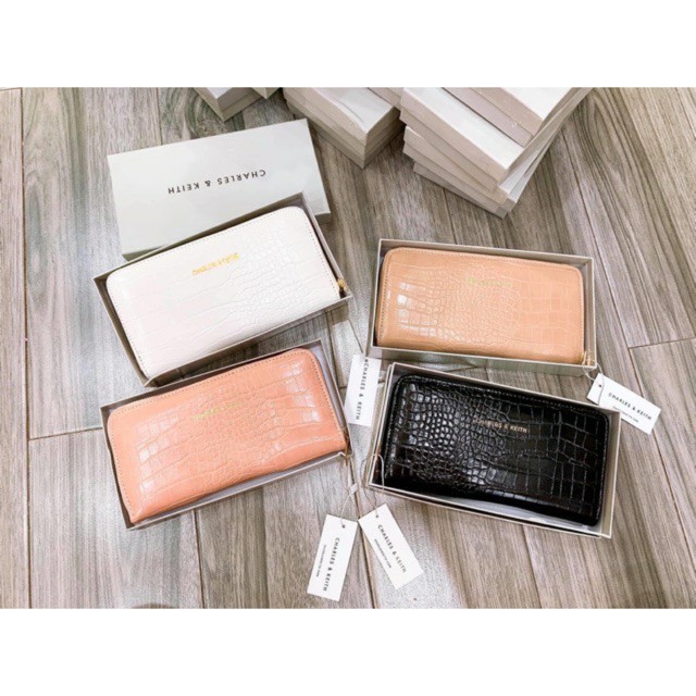 Bóp Ví Dài Cầm Tay Nữ Da Rắn Sang Trọng Phong Cách Hàn Quốc Trắng/Đen/Da/Hồng Kích Thước 18x10 | BigBuy360 - bigbuy360.vn