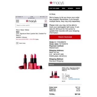 [Limited/Đủ bill US] Set son MAC HOLIDAY Trio - Có tách set