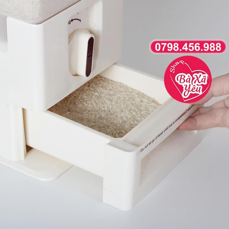 Thùng Đựng Gạo Đứng Tashuan 10kg - BX2415