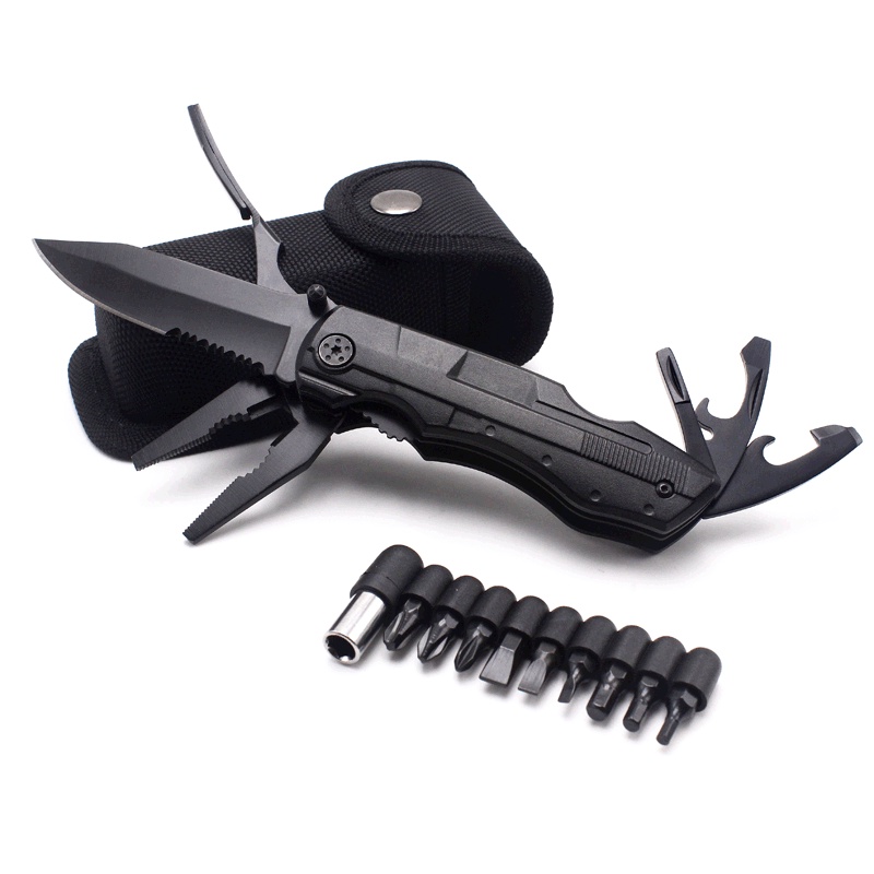 Dao phượt gấp gọn cao cấp có tool kèm kìm đa năng