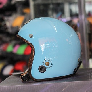 Mũ bảo hiểm 3/4 Napoli Sh Ruby - New (xanh Biển)