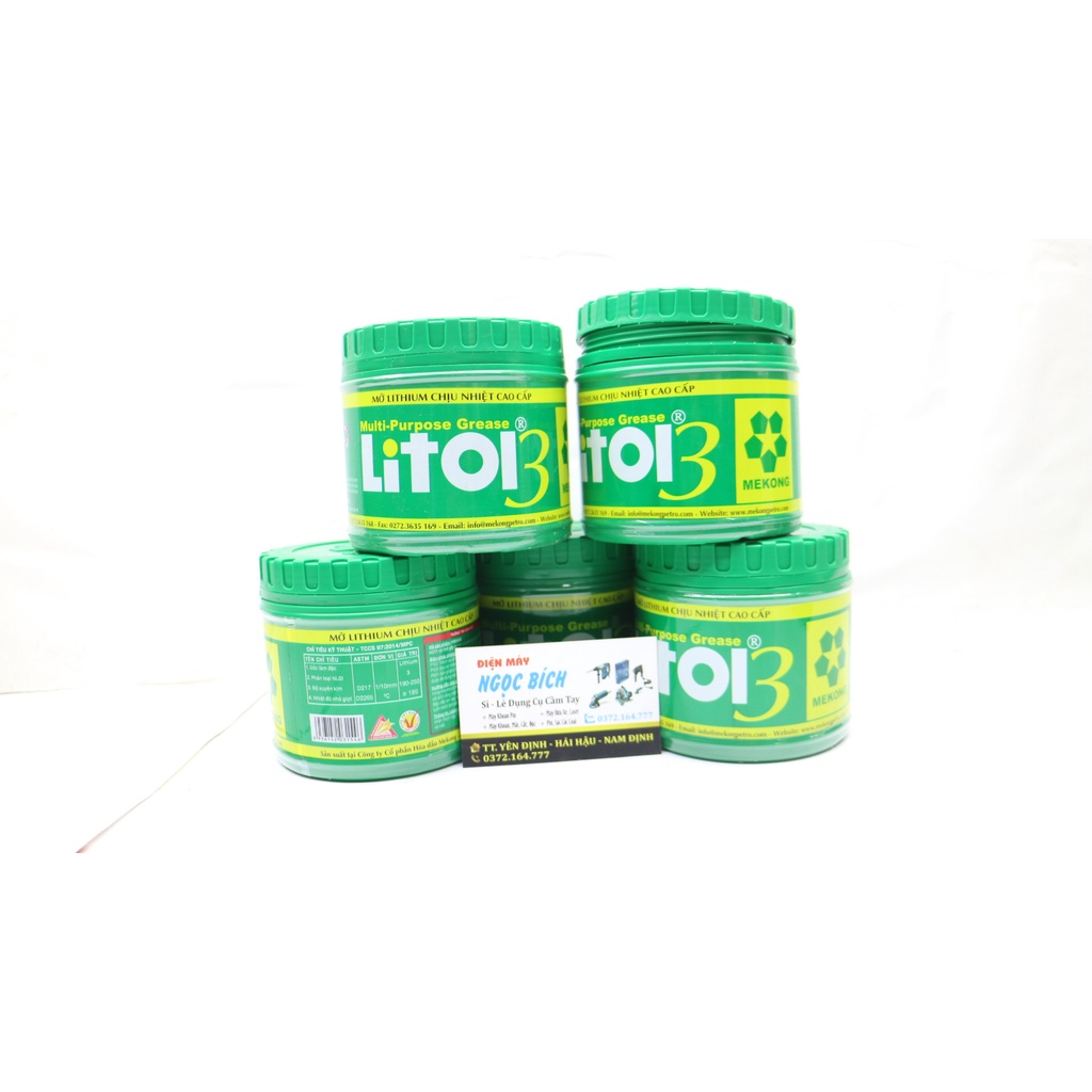 Mỡ bò chịu nhiệt Litol 400G mỡ chịu nhiệt cao cấp