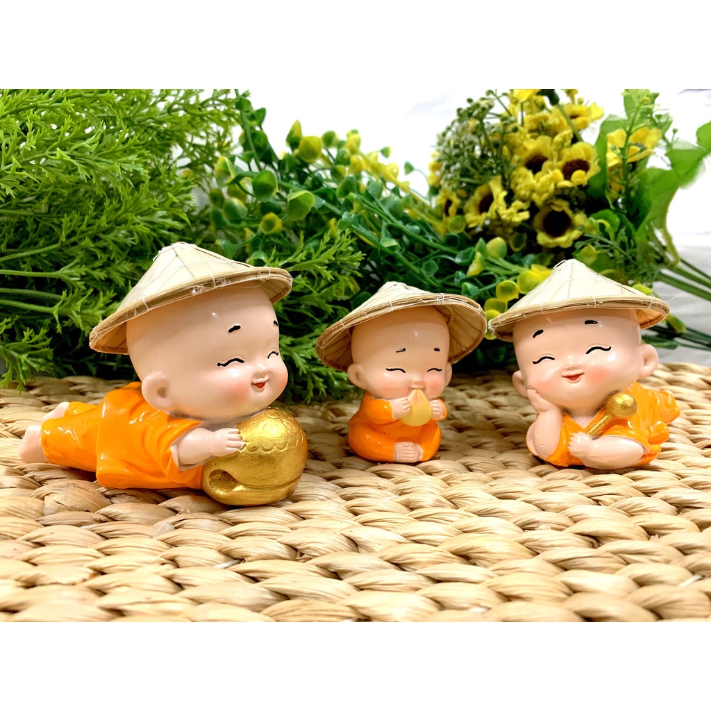 Tượng Tiên Đồng đội nón lá Việt Nam (Hàng Độc Quyền)