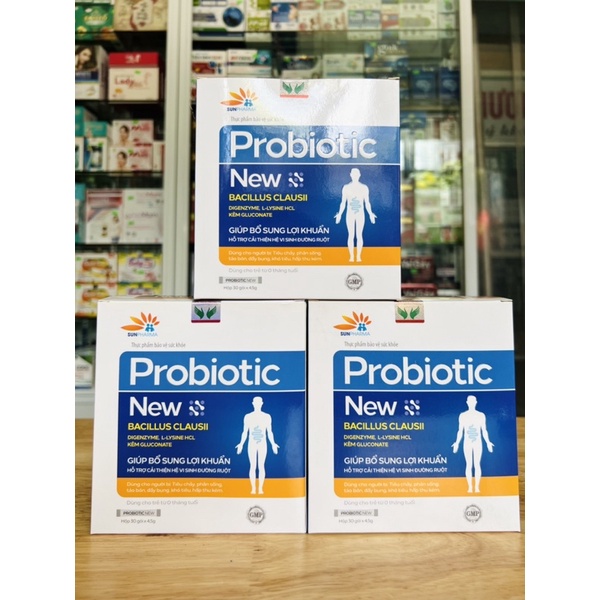 Men Probiotic New - bổ sung vi khuẩn có lợi cho đường ruột, tăng cường sức đề kháng, mùi vị thơm ngon