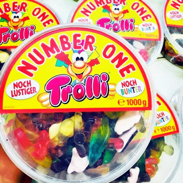 Kẹo dẻo Trolli Number One Đức 1kg
