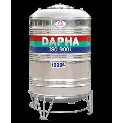 Bồn nước inox Dapha R SUS304 xuất khẩu, bảo hành 15 năm