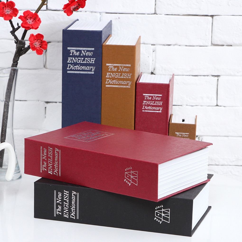 Hộp Đựng Tiền Hình Quyển Sách Kèm Chìa Khóa Độc Đáo