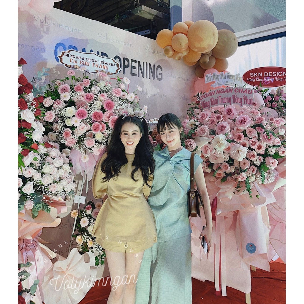 Set Tafta Tay Phồng Trơn