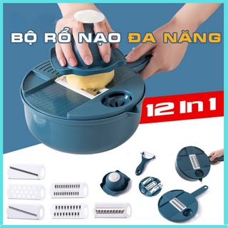 BỘ RỔ BÀO RAU CỦ ĐA NĂNG TIỆN LỢI 11 CHỨC NĂNG THÔNG MINH TIỆN ÍCH
