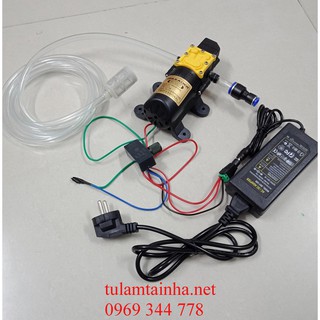 Combo máy bơm đơn Sinleader dùng phun thuốc, phun sương, tưới cây
