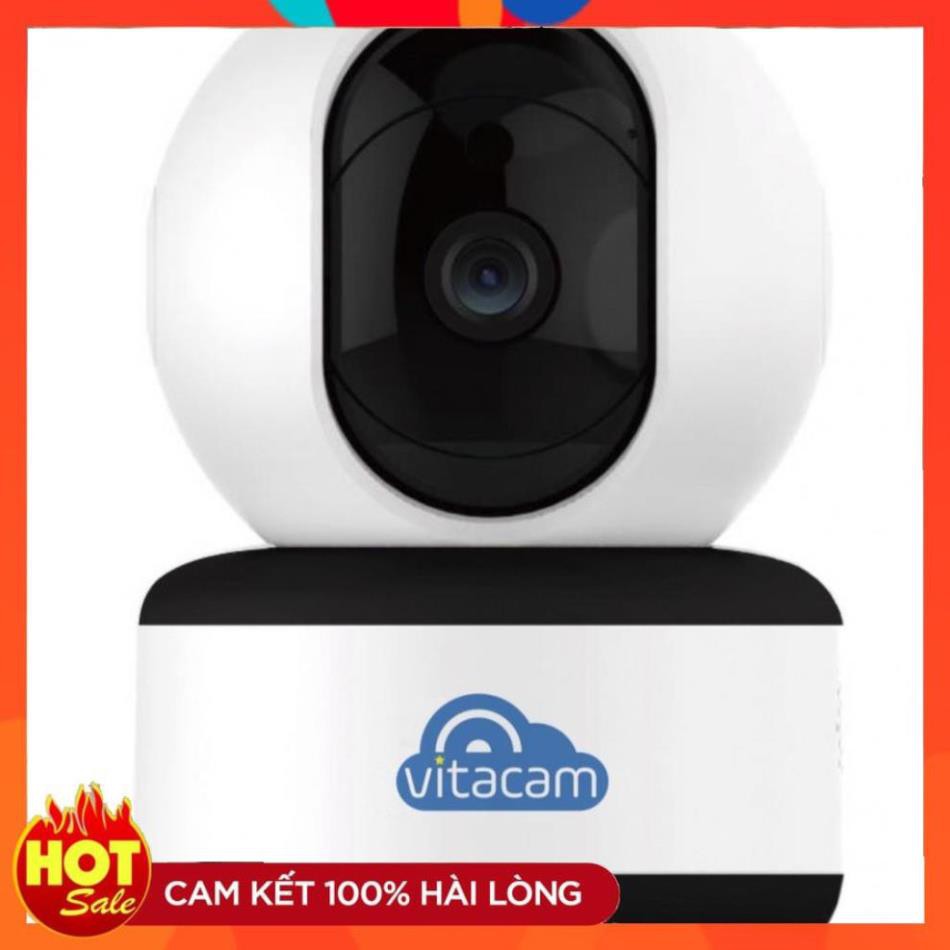 [Chính Hãng] Camera IP Wifi Vitacam C1080 2.0Mpx full HD Bám theo chuyển động - Hàng Chính Hãng bảo hành 24 tháng