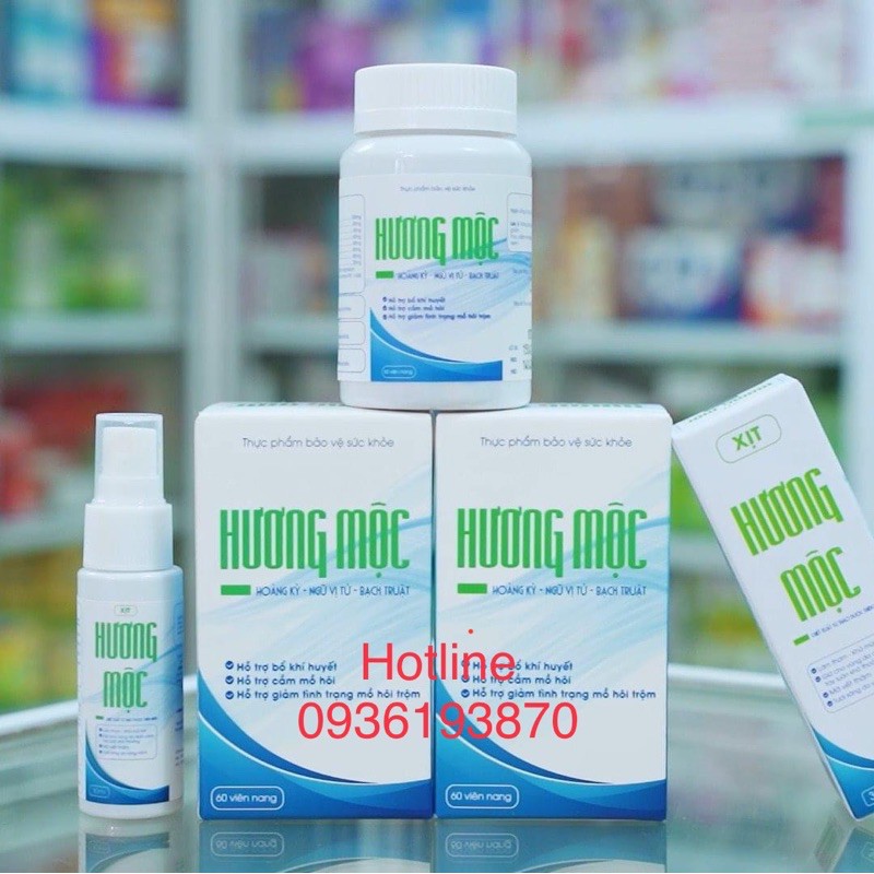 HƯƠNG MỘC  [CHÍNH HÃNG] ❤️ KHỬ MÙI HÔI NÁCH HƯƠNG MỘC