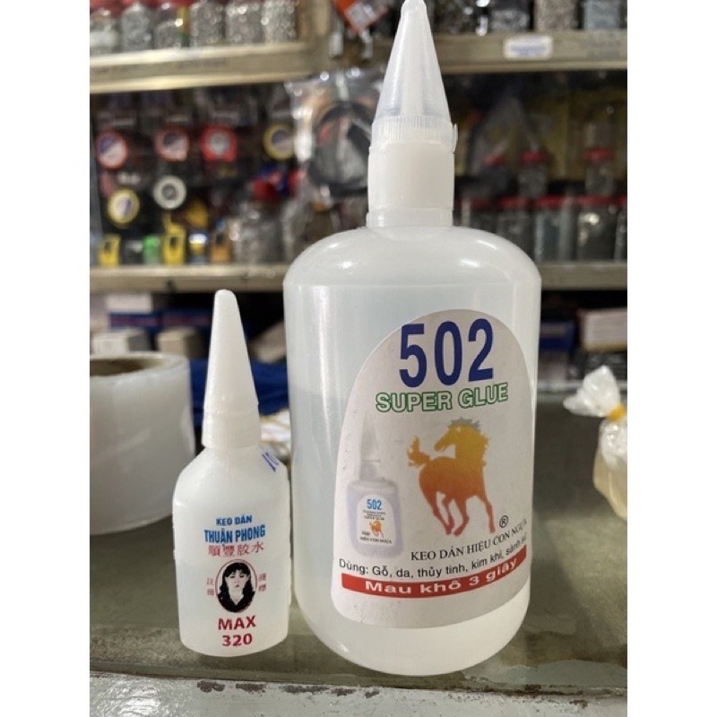 Keo dán Sắt 502 - Keo dán sắt siêu dính nhanh khô