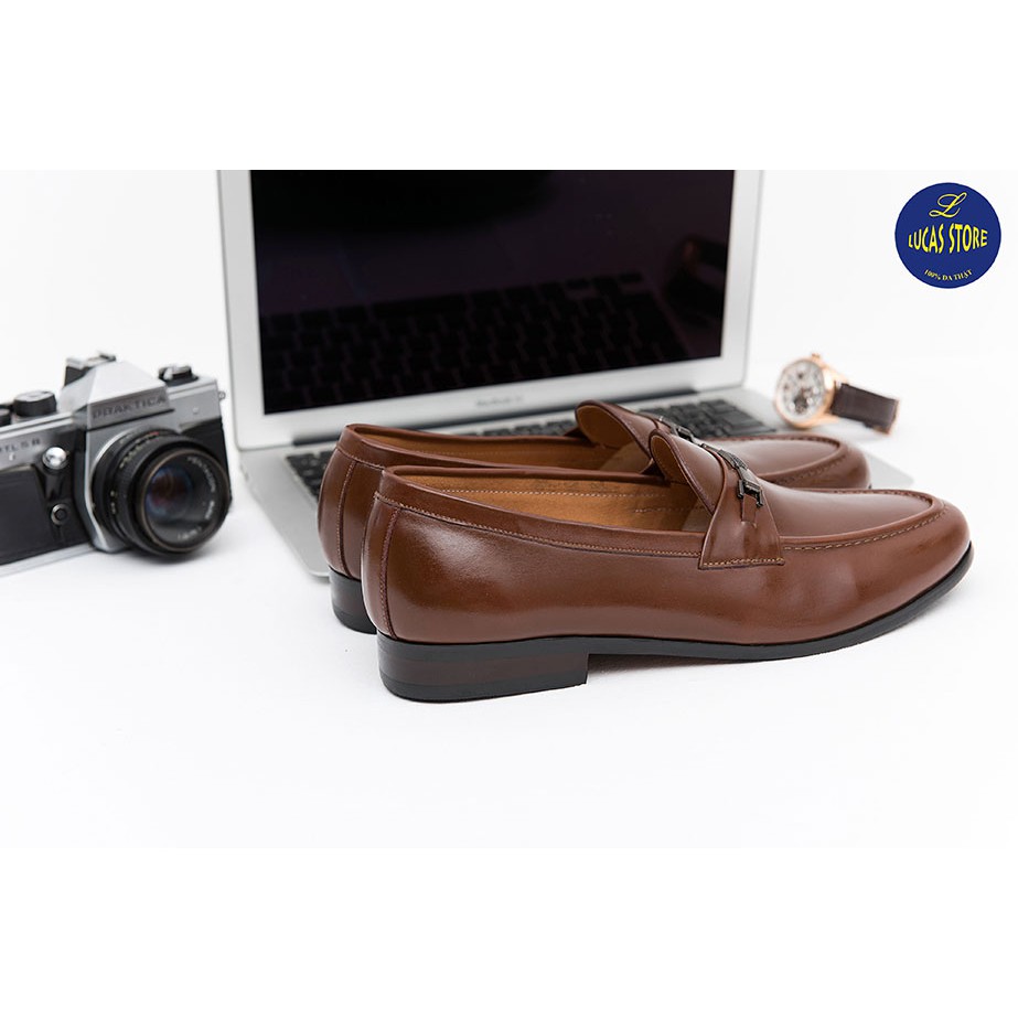 [GIÁ RẺ VÔ ĐỊCH+TẶNG TẤT KHỬ MÙI] Giày lười nam da thật phong cách trẻ trung mới nhất bảo hành 12 tháng | BigBuy360 - bigbuy360.vn