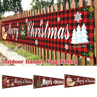 Dây Treo Trang Trí Giáng Sinh In Chữ Merry Christmas Chống Thấm Nước