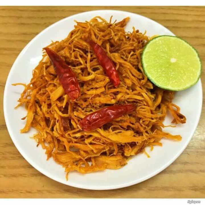 Khô Gà Xé Lá Chanh Viettin Mart 500g