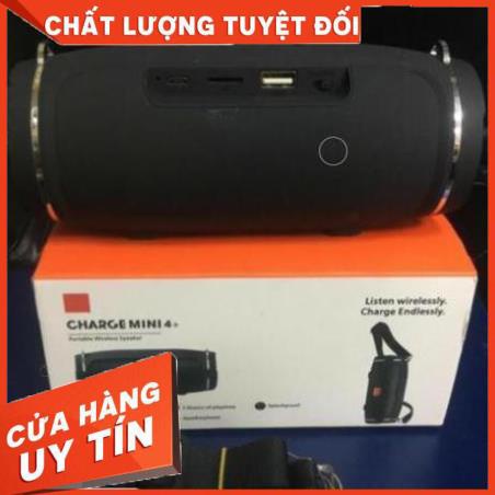 Loa Bluetooth Charge 4+ Mini bass tốt khoẻ - có dây đeo