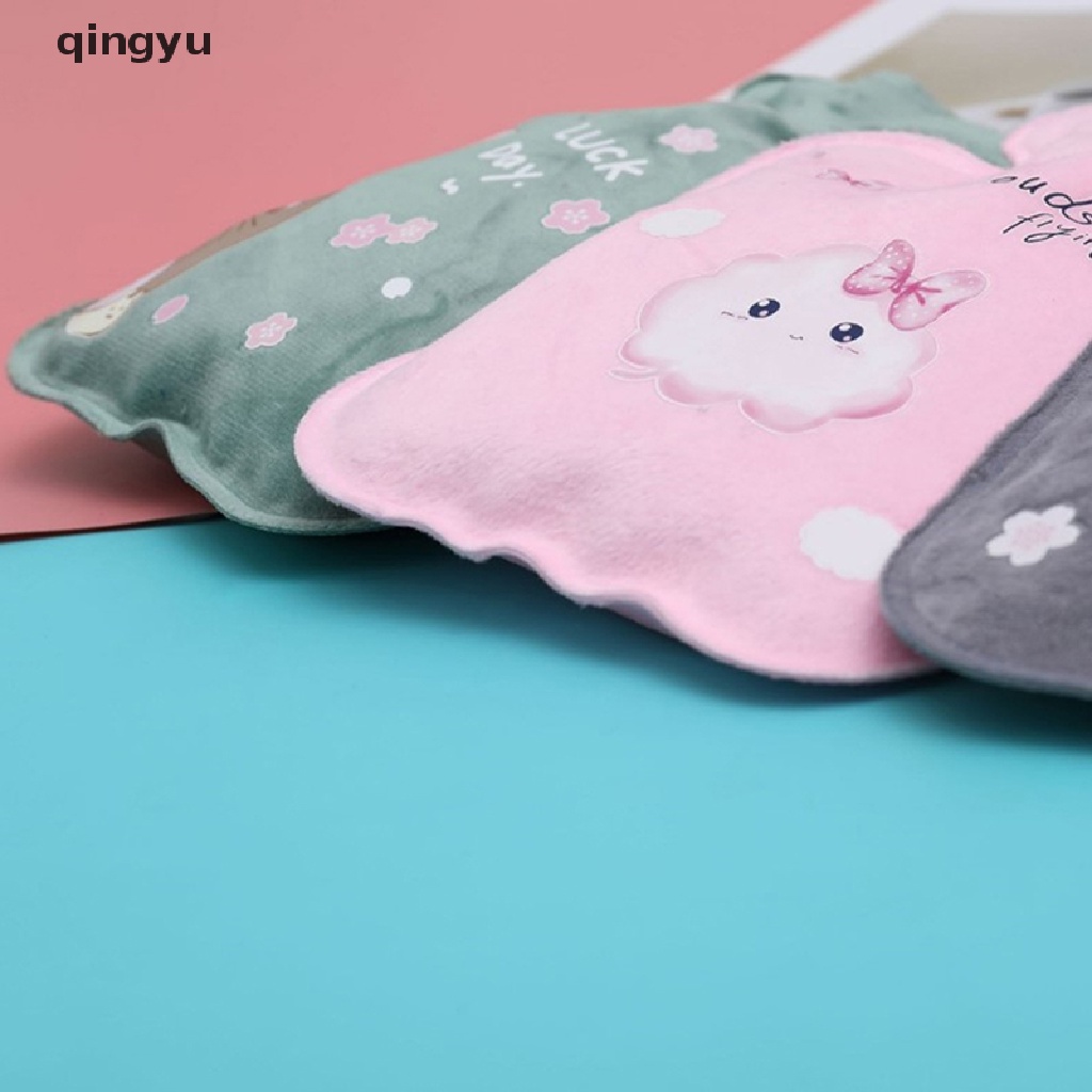 [Hàng mới về] Túi chườm nước nóng hình gấu Teddy nhồi bông cashmere lông cừu đáng yêu gọn nhẹ