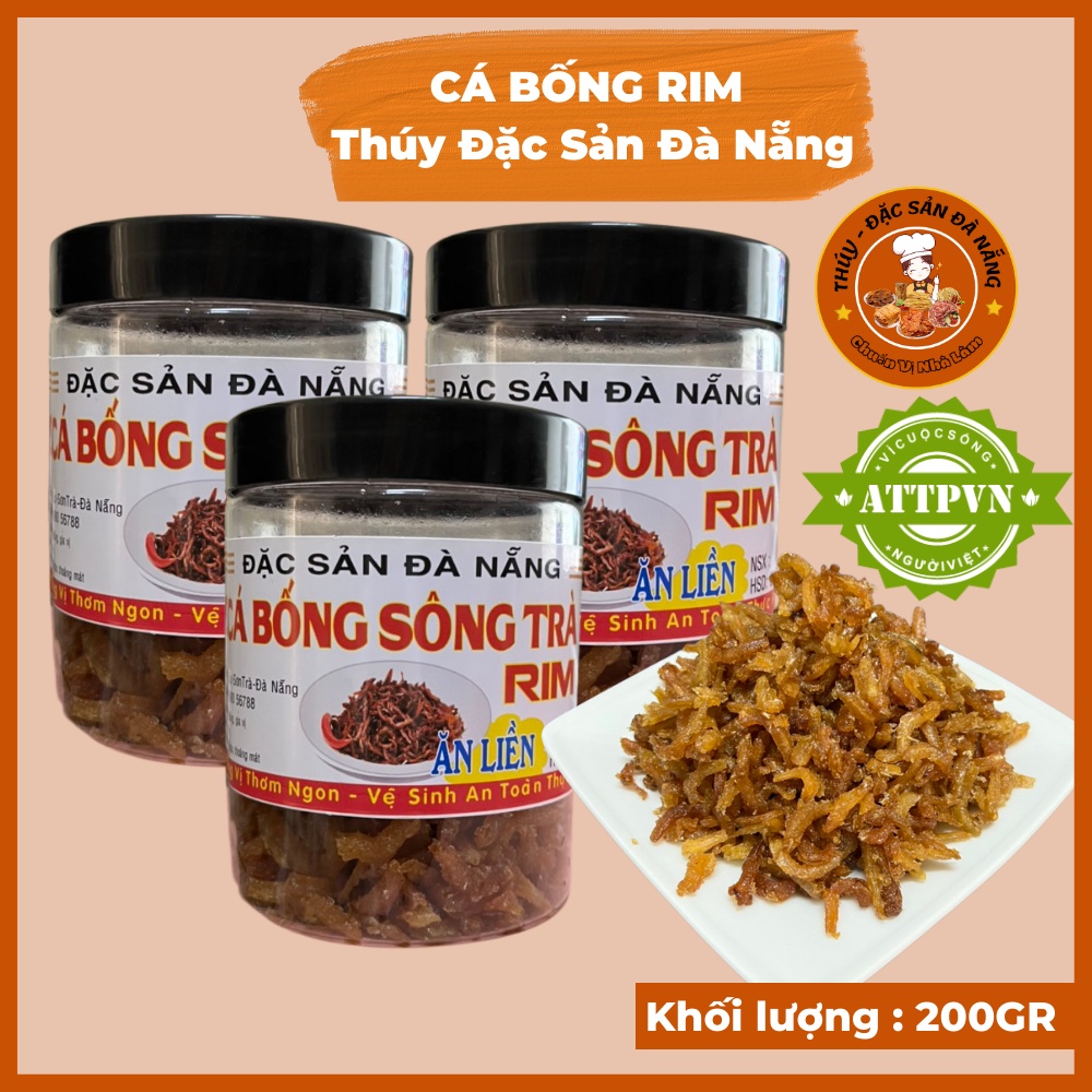 Cá bống rim hũ 200gr Thúy Đặc Sản Đà Nẵng